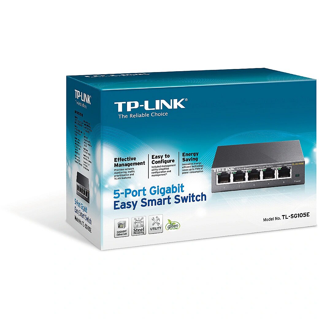 TP-LINK TL-SG105E, 1000Mbps, 5port (TL-SG105E)