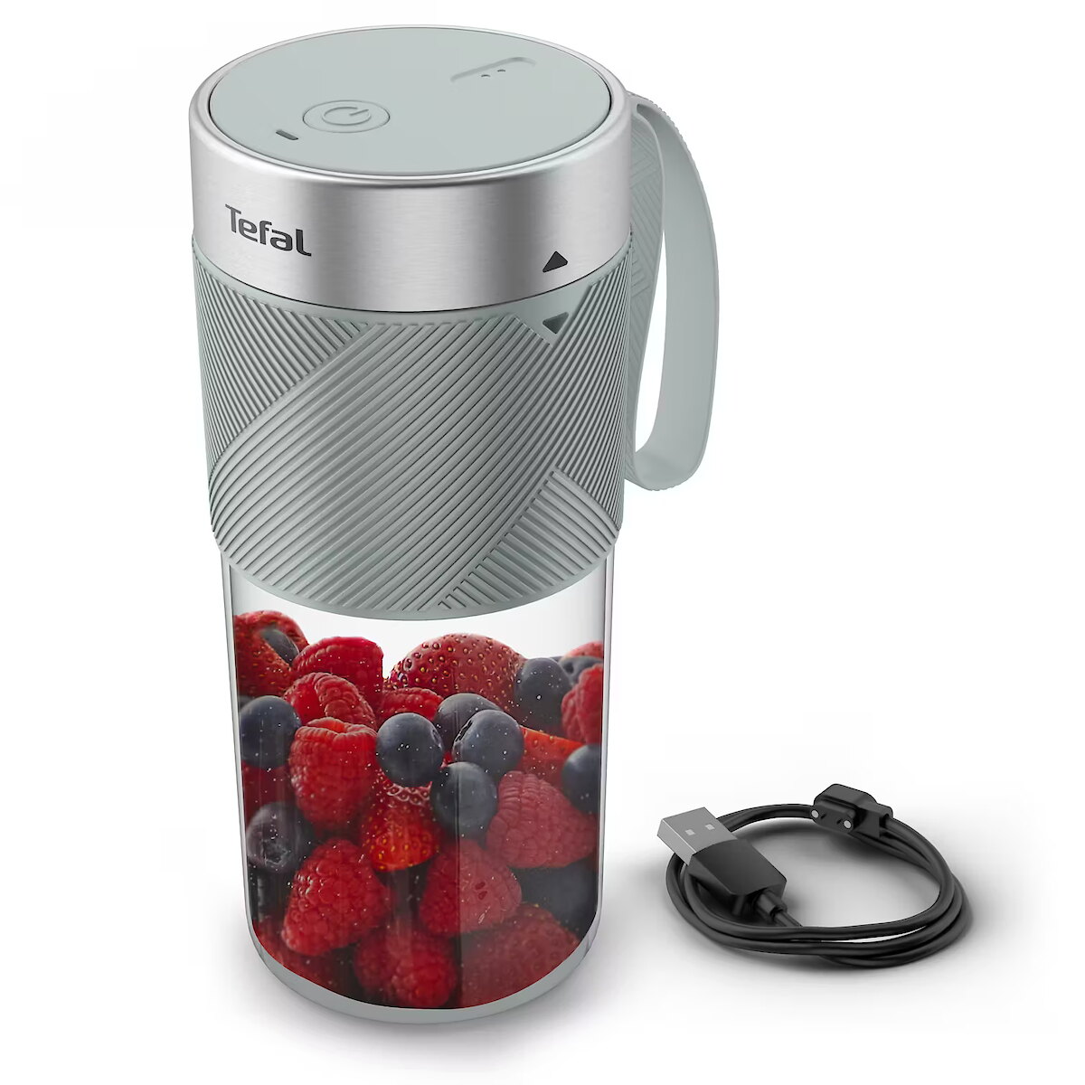 Tefal Lightmix, 300 ml, grey - Portable Blender