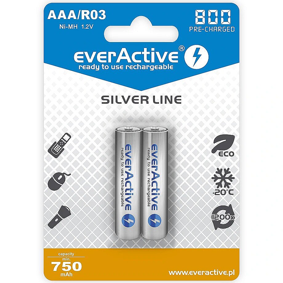 everActive R03/AAA 800mAh, x2 (EVHRL03-800-2BL)