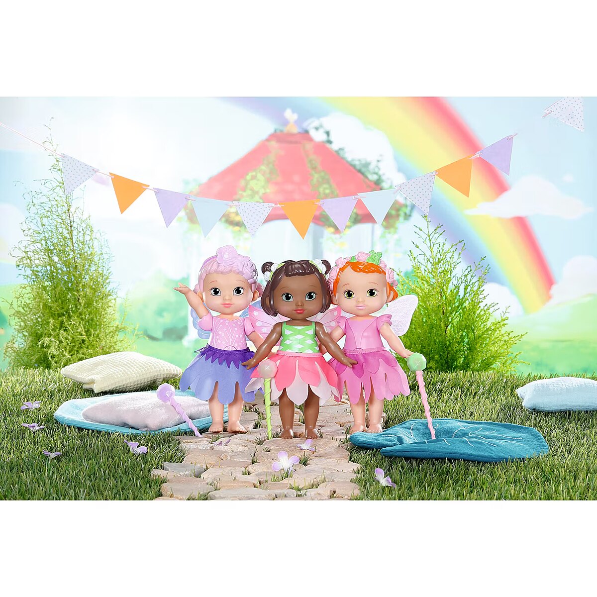 BABY Born Storybook Fairy Rose Doll – 18cm With Fluttering Wings, Color-Changing Tattoo, Lights 8 thumbnail image