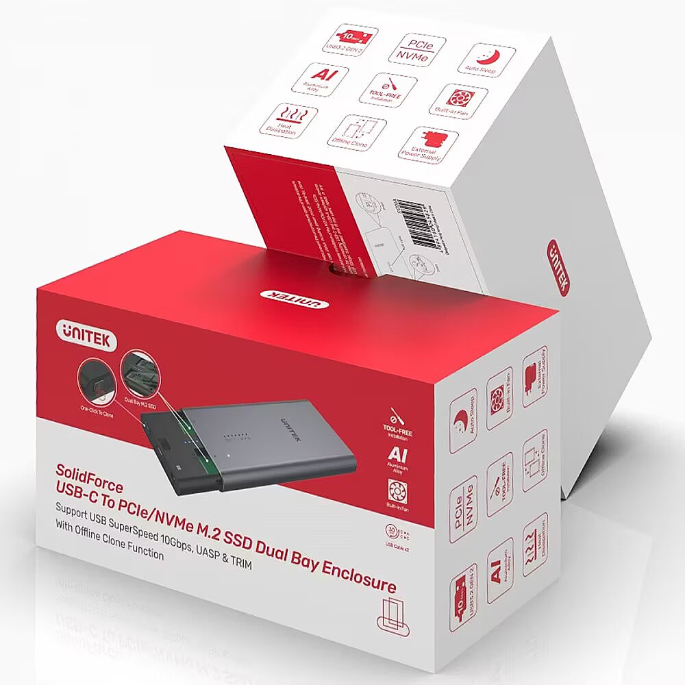 Unitek Enclosure USB-C to PCIe/NVMe (S1206A)