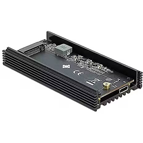Delock external housing for NVMe PCIe SSD with SuperSpeed USB