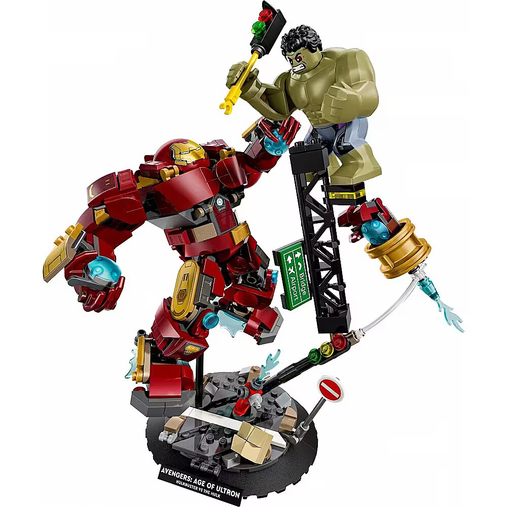 Lego Blocks Super Heroes 76343 Epic Battle: Hulkbuster vs. The Hulk (76343)