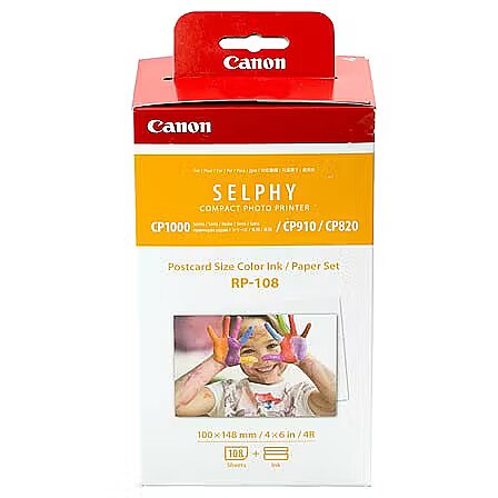 Canon Paper Canon RP108 ink/paper set 100x148mm 108 sheets CP820