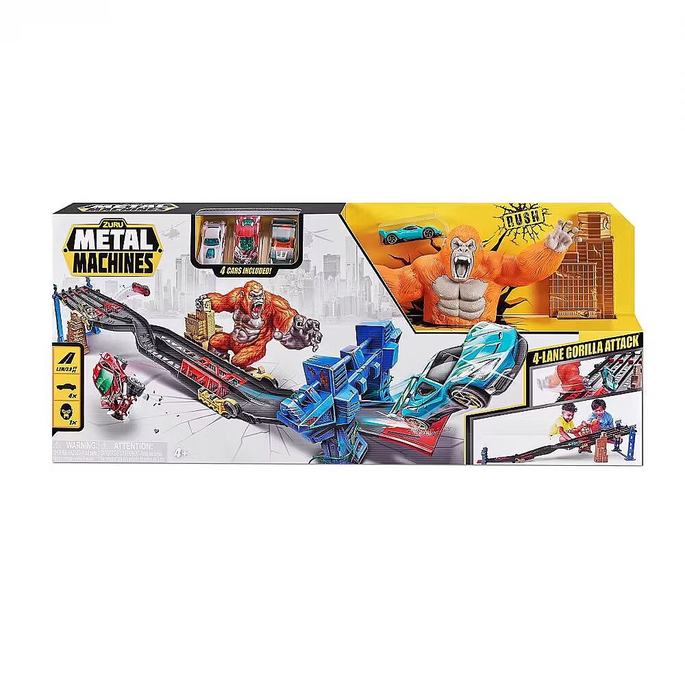 Zuru Playset with 4 tracks Gorilla Attack (6769)