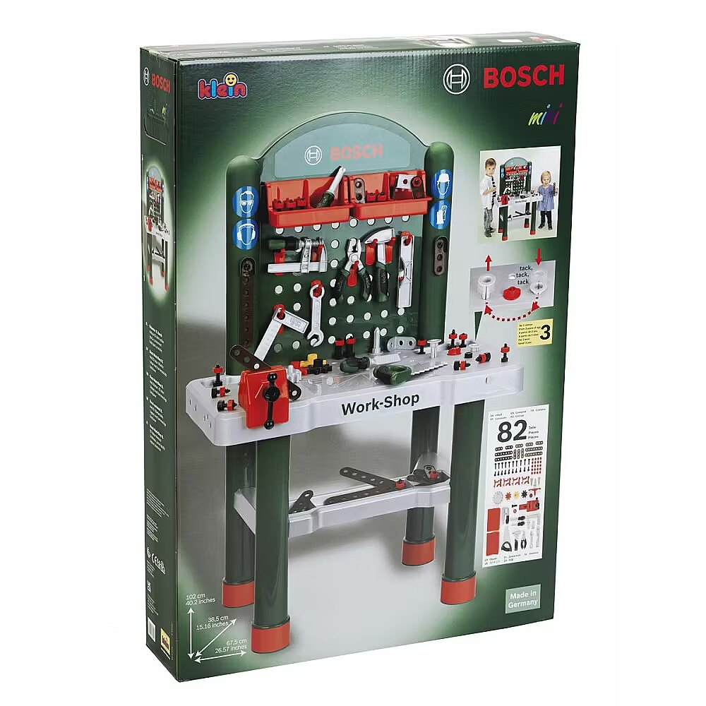 Klein Bosch workshop 82 pieces (8710)