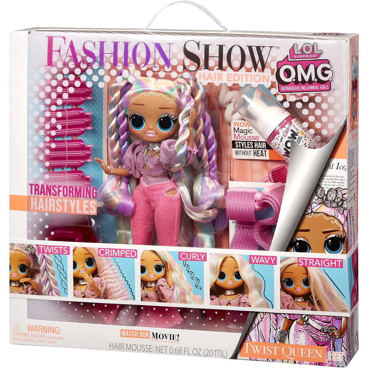 L.O.L. Surprise! OMG Fashion Show Hair Edition - Twist Queen