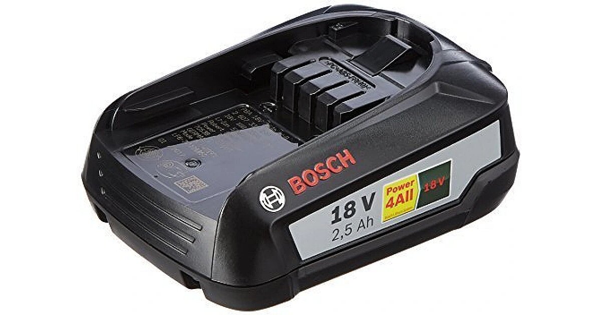 Bosch PBA 18V 2.5Ah Battery Black