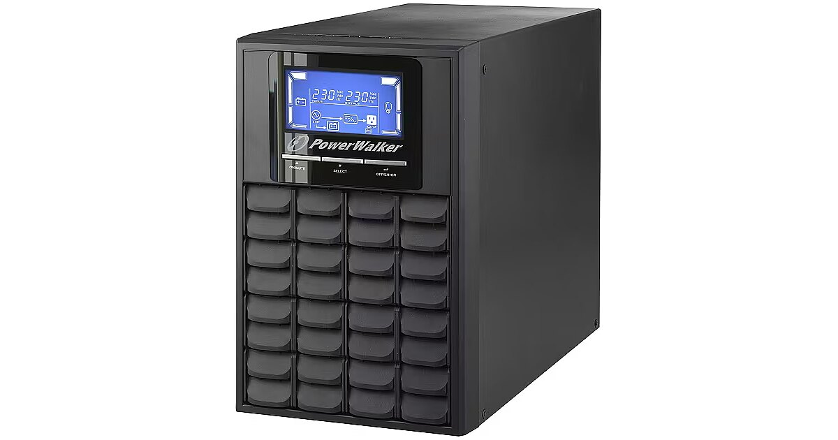 Gruppo Di Continuità (UPS) BlueWalker PowerWalker VFI 1000 CRM LCD – Online Doppia Conversione - 2