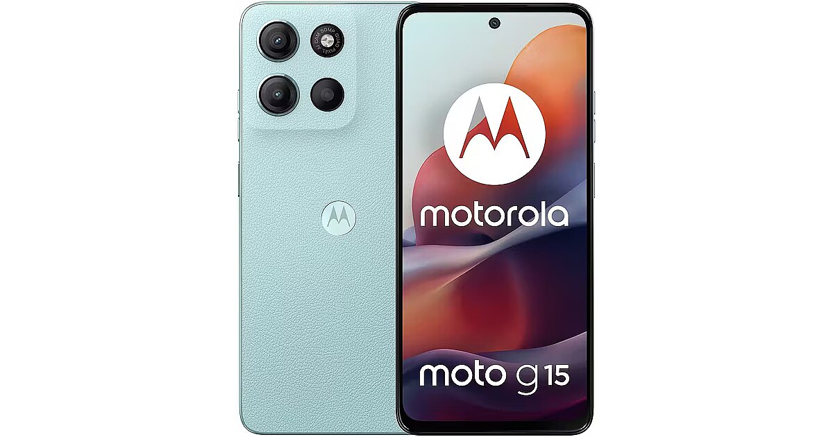 Motorola Moto G15, 4GB/128GB, Glacier Blue (8033779079115)