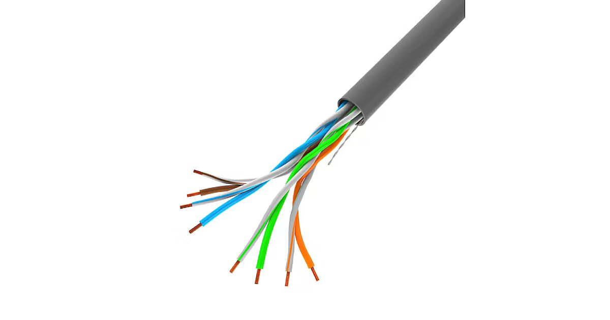 Lanberg CAT 5 Cable, U/UTP, 305m (LCU5-10CC-0305-S)