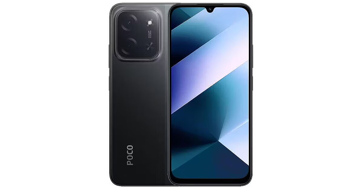 Poco C85 4G, 6GB/128GB, Black (MZB0LFWEU)