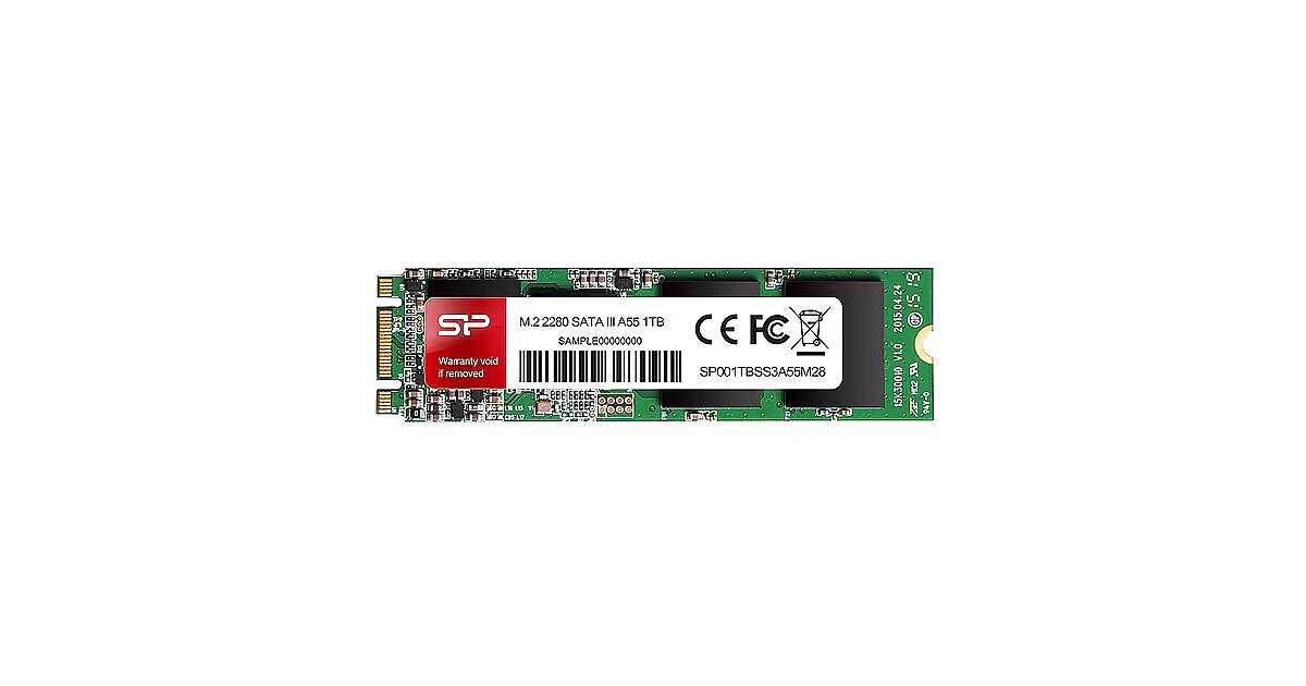 Silicon Power A55, 1TB, M.2 Sata (SP001TBSS3A55M28)