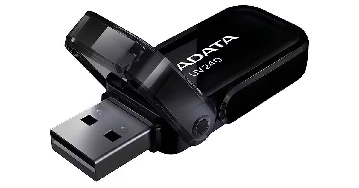 ADATA UV240, 32GB, Black (AUV240-32G-RBK)