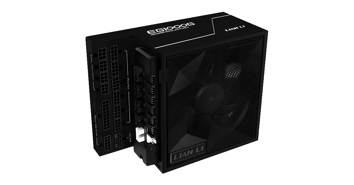 Lian Li Edge Gold, 1000W, 80PLUS Gold, ATX 3.1, PCIe 5.1 (With USB
