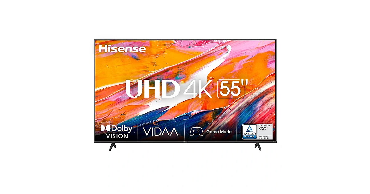 Hisense 55 55A6K (New 2024) 4K UHD Smart Frameless TV - TV GURU