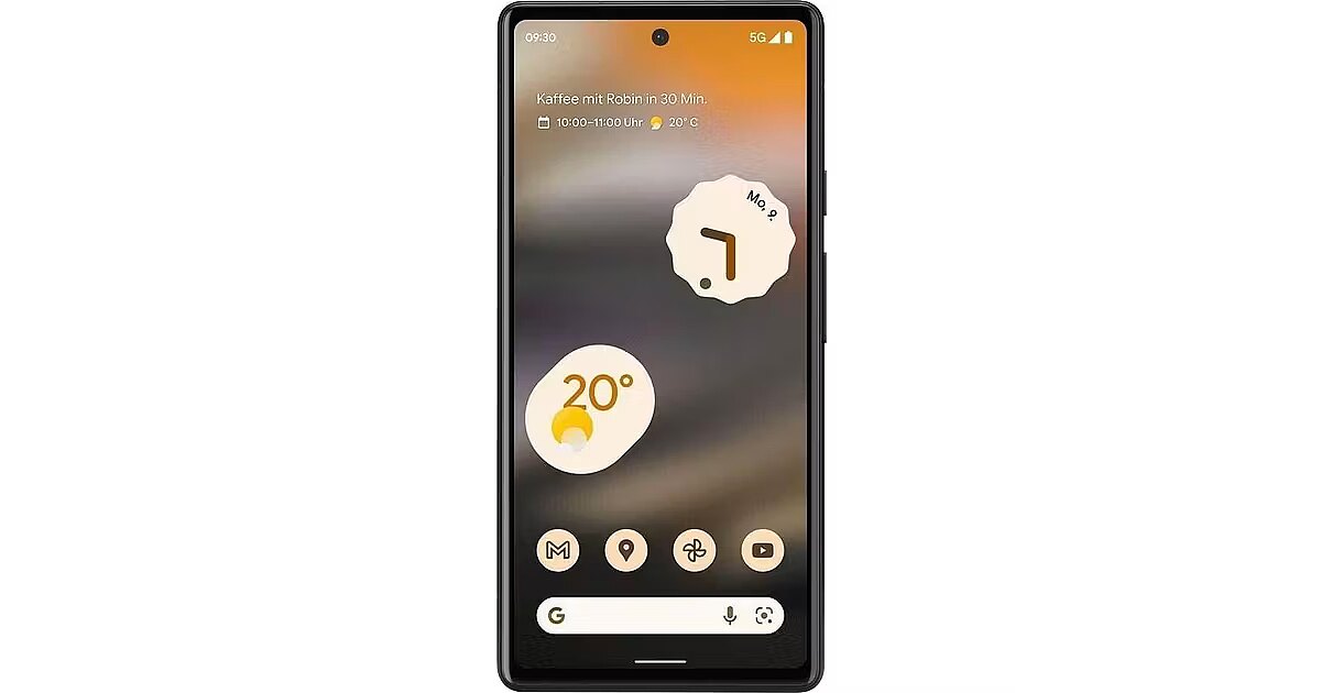 Google Pixel 6A, 6/128GB, Black (GA02998-GB)