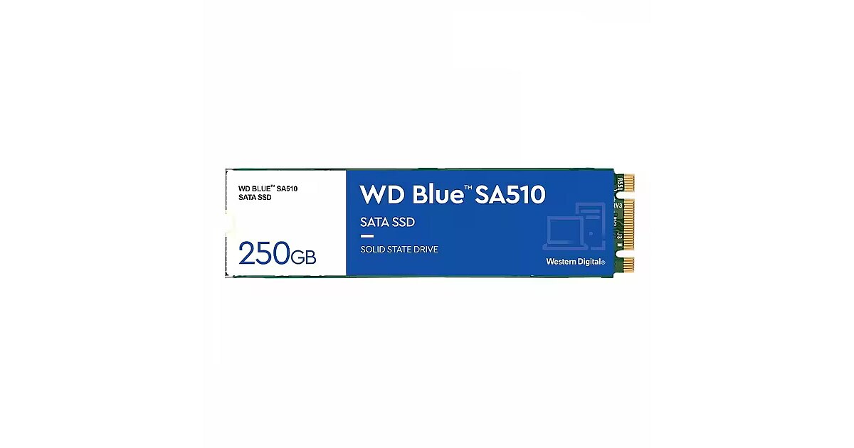 Western Digital Blue SA510, 250GB, M.2 SATA (WDS250G3B0B)
