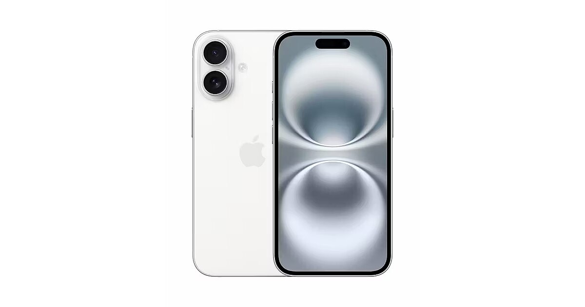 Apple iPhone 16, 512GB, White (MYEP3HX/A)