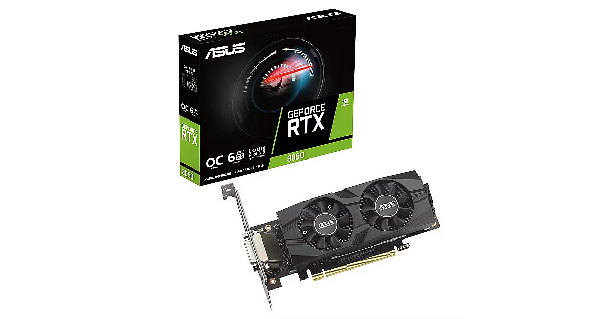 Gtx 1660 Geforce Rtx 2060 Low Profile Asus GeForce RTX 3050, 6GB