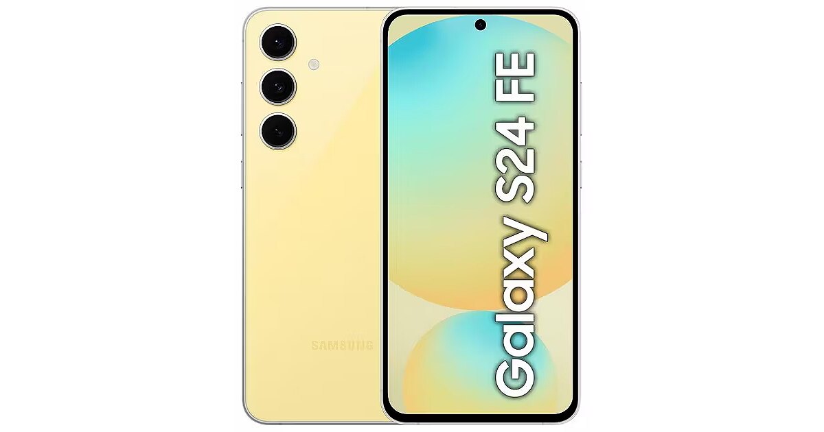 Samsung Galaxy S24 FE, 8GB/128GB, Yellow (SM-S721BZYDEUE)