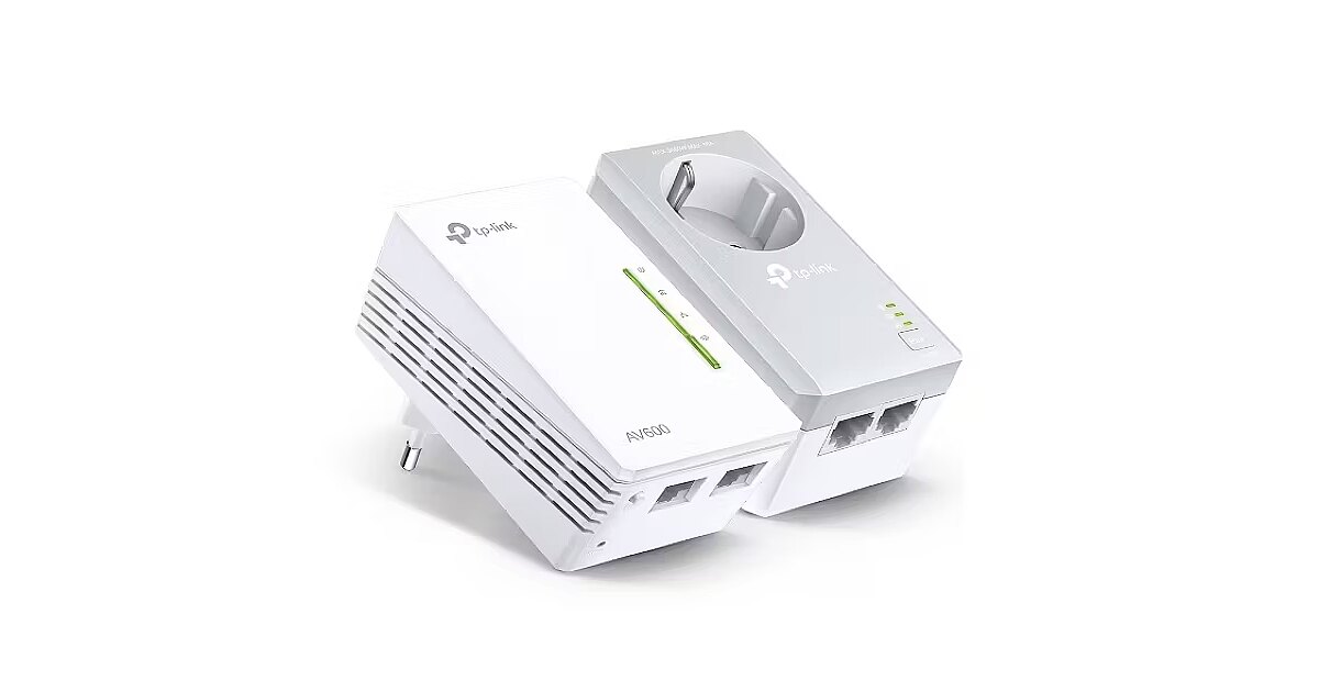 TP-LINK TL-WPA4226 KIT, AV600 Powerline Wi-Fi Kit