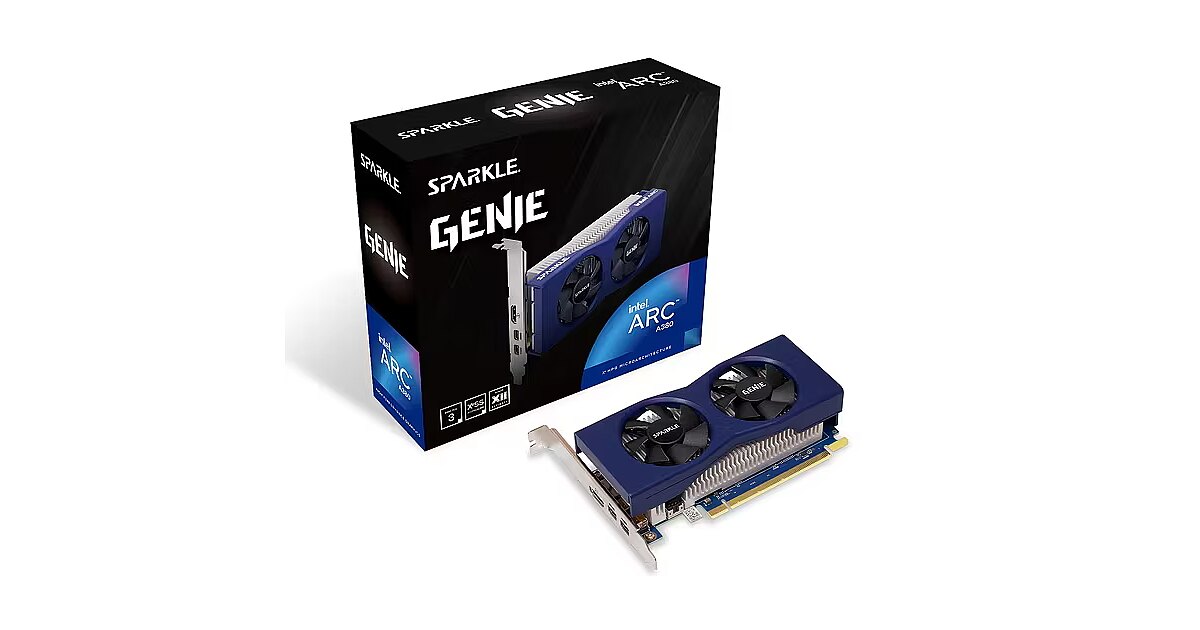 Sparkle Intel ARC A380, 6GB GDDR6, GENIE (1A1-S00401700G)