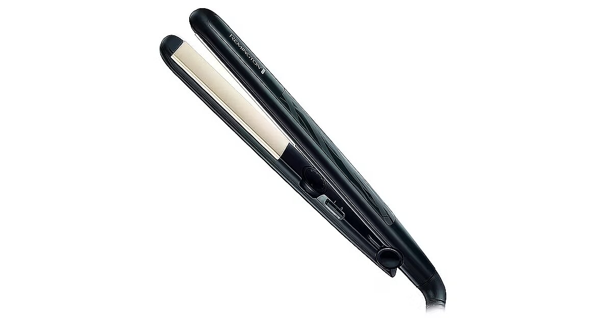 Remington hair straightener S3500, Black/Beige (S3500)