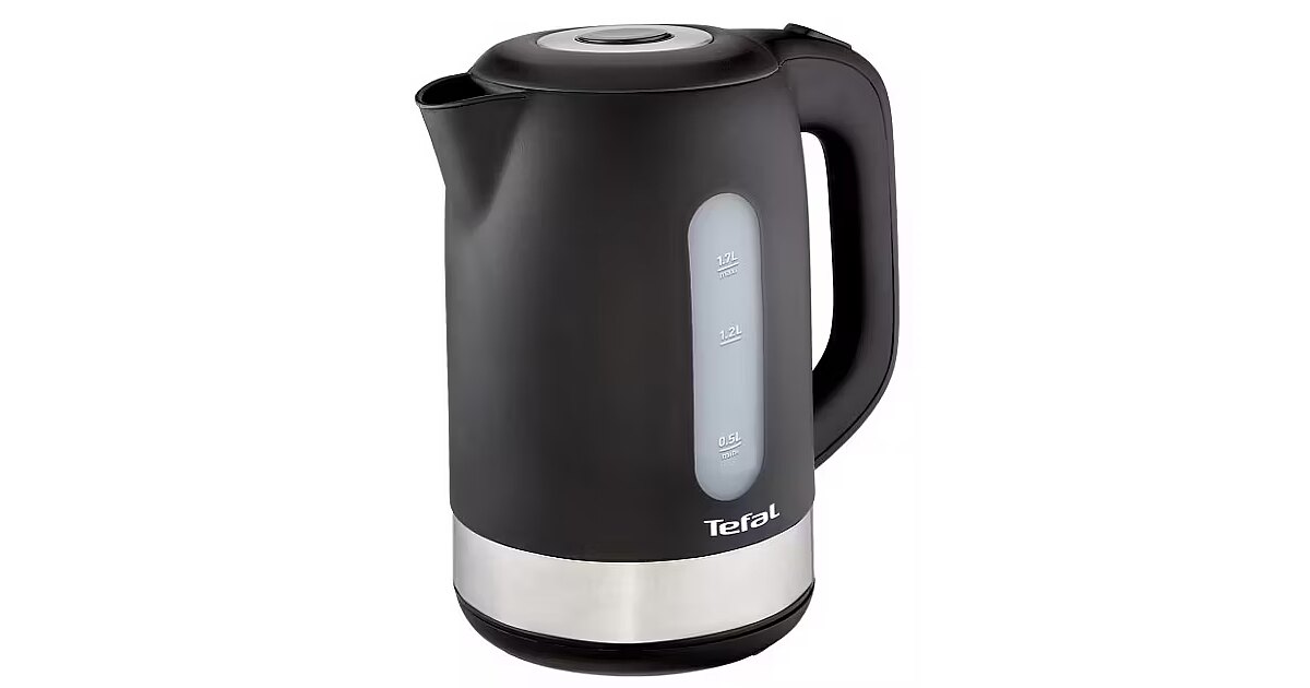 Bollitore Elettrico Tefal KO330830 | Senza Filtro | Base A 360° | Apertura Automatica | 1.7L