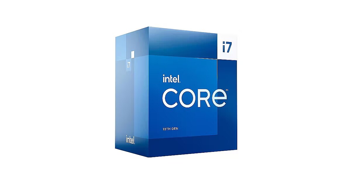Intel Core i7-13700F (8P+8E/24T, 2.10 GHz, 30 MB Cache, LGA1700
