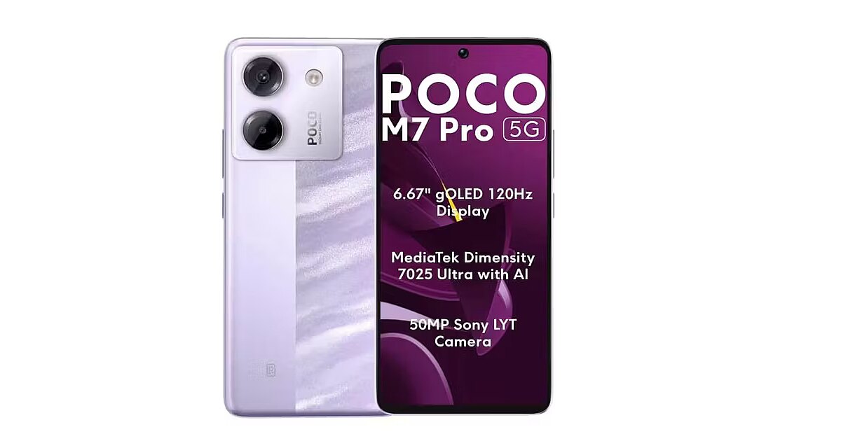 Xiaomi Poco M7 Pro 5G, 8GB/256GB, Lavender Frost (MZB0IH4EU)