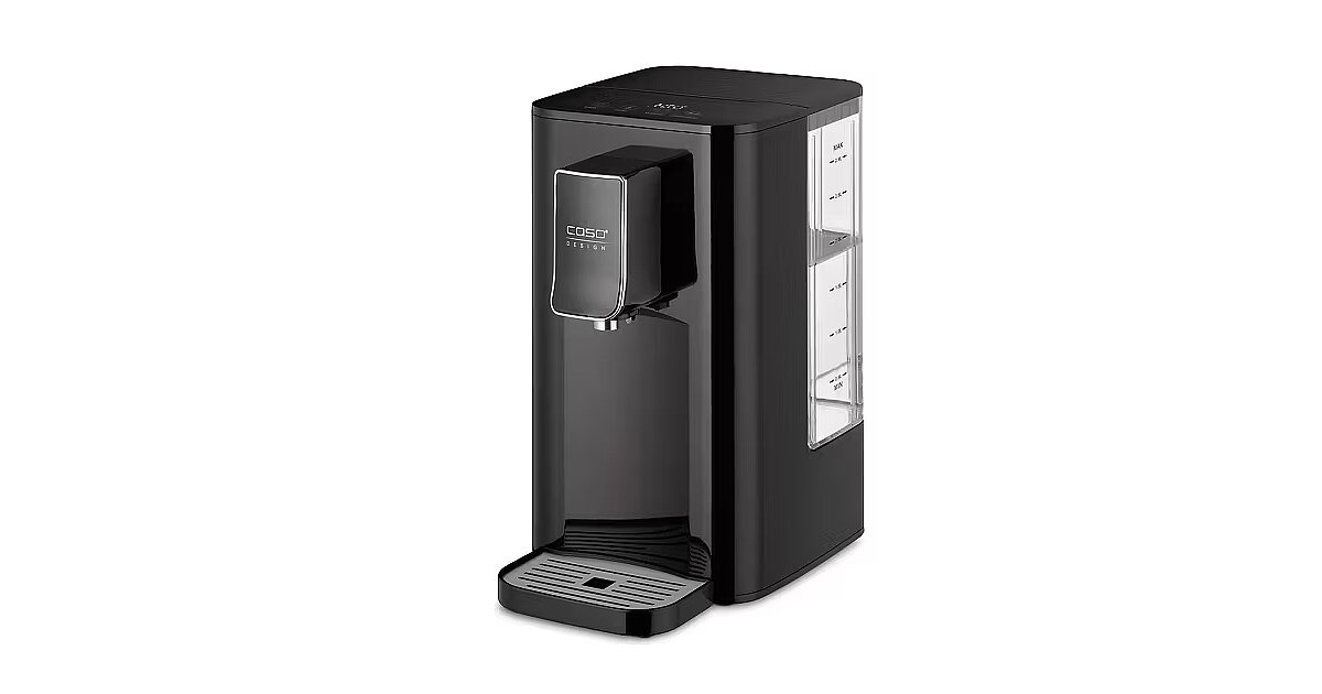 Caso turbo hot water dispenser HW550, Stainless steel/Black (01880)