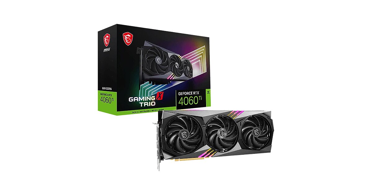 MSI GeForce RTX 4060 Gaming X 8G Graphics Card - NVIDIA RTX 4060, 8 GB  GDDR6 Memory, 17 Gbps, PCIe 4.0, Twin Frozr 9, RGB, DLSS3