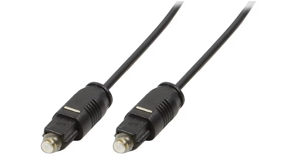 LOGILINK Cavo Toslink 3m – Fibra Ottica Per Audio Digitale, Nero