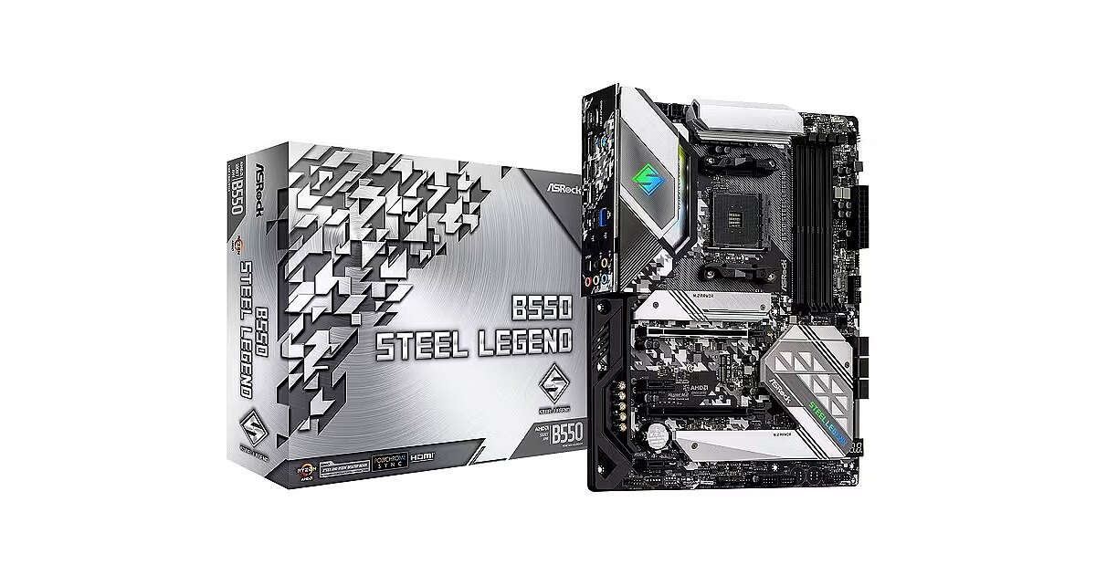 【最終値下げ】ASRock B550 steelLegend ASRock B550 Steel Legend (B550 STEEL LEGEND)