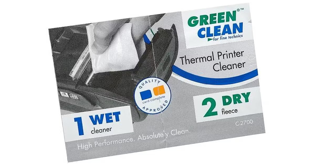 Green Clean Thermal Printer Cleaner C2700 (C2700)