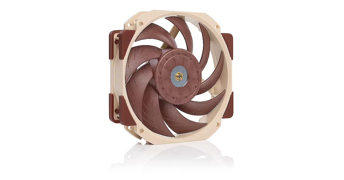 Noctua NF-A12x25 LS-PWM - Case ventilator - 120mm - Brown