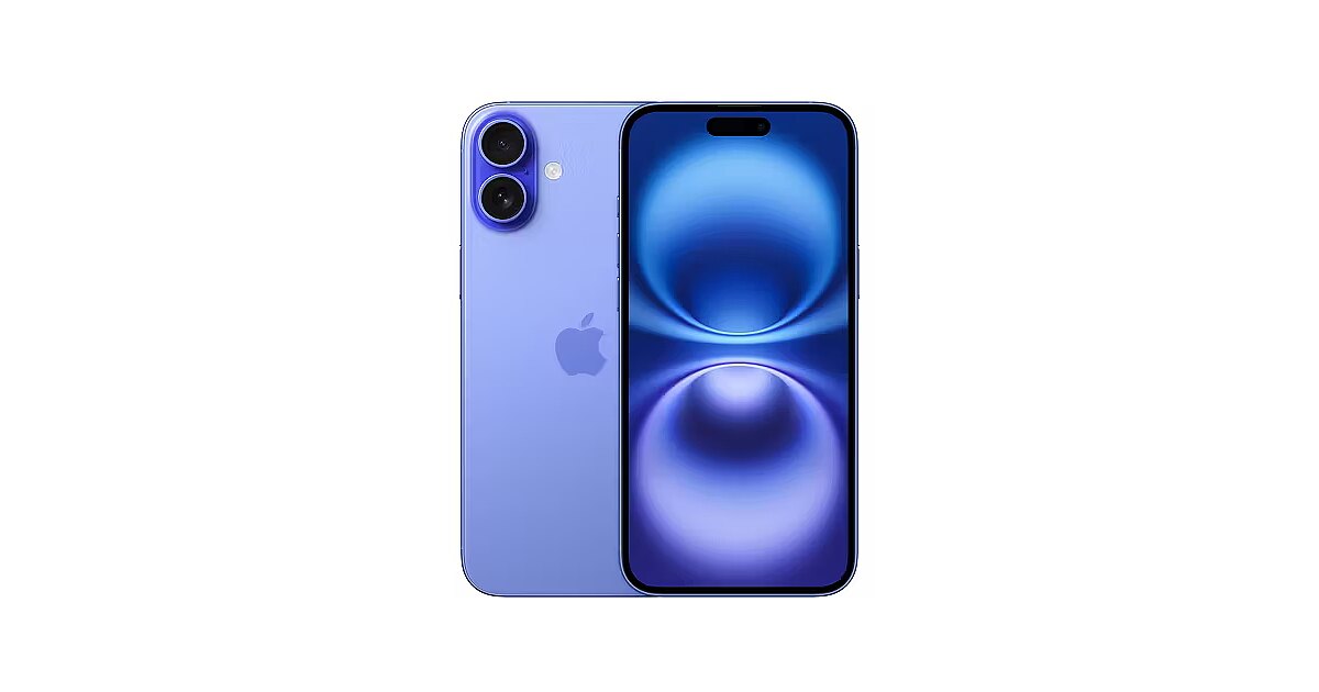 Apple iPhone 16, 128GB, Ultramarine (MYEC3SX/A)
