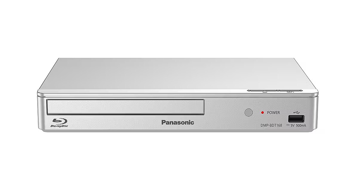 Lettore Blu-Ray Panasonic DMP-BDT168EG Argento - Riproduzione 3D, Netflix, USB, Full HD - Foto 2