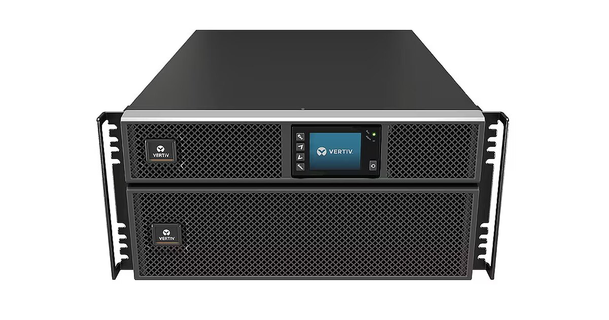Vertiv UPS GXT5-5000IRT5UXLN 5000VA/5000W 230V Rack/Tower with rails ...