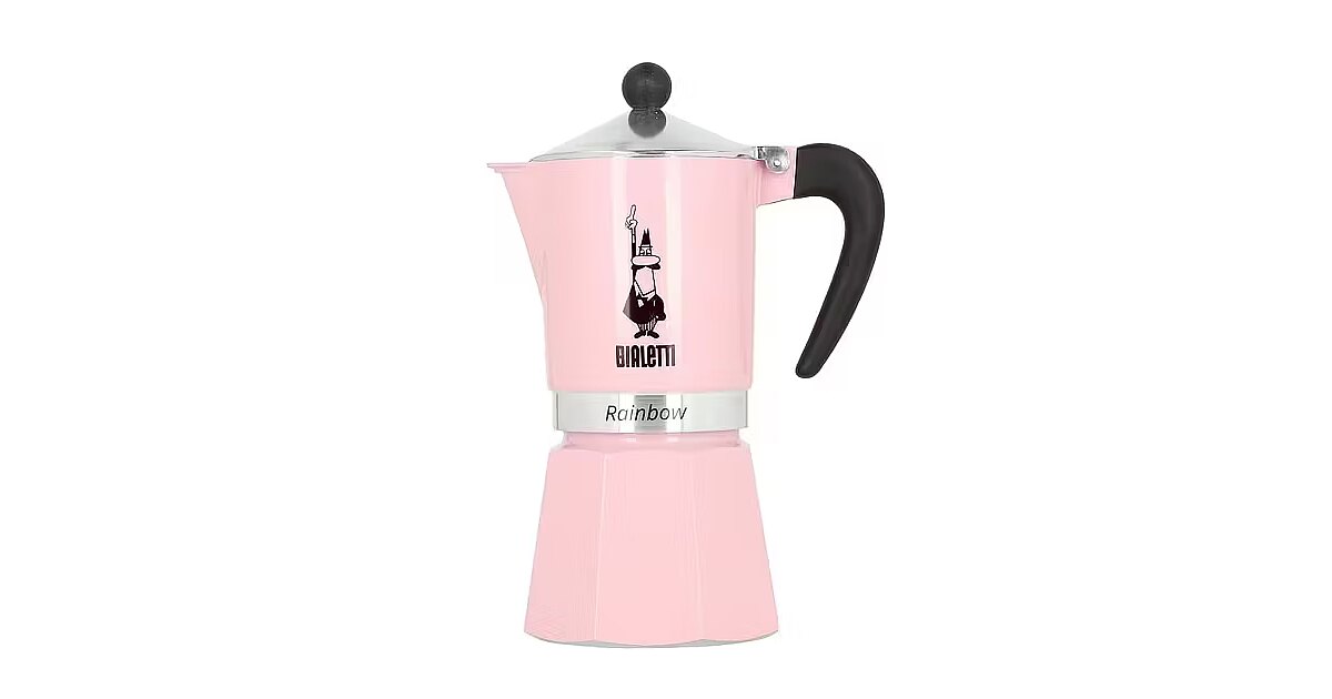 Bialetti Rainbow, Pink cups (29584)