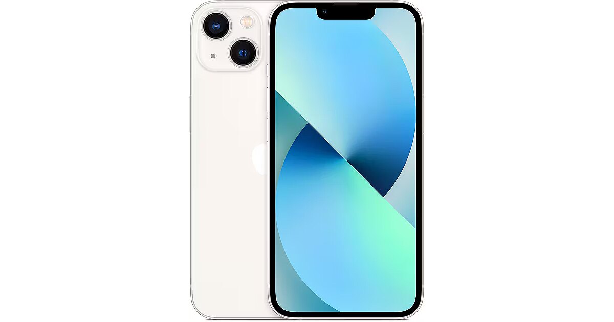 Apple iPhone 13, 128GB, Starlight (MLPG3ET/A)