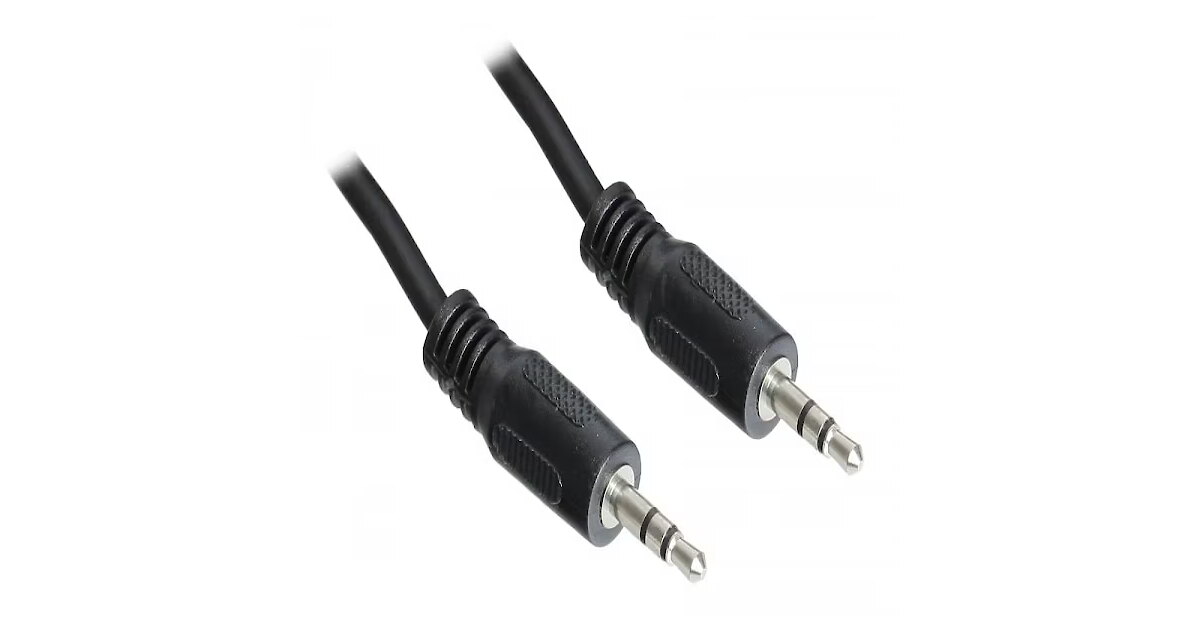 Intos Audio-Kabel 3,5 Mm Klinke Auf Klinke – 1,5 Meter Länge