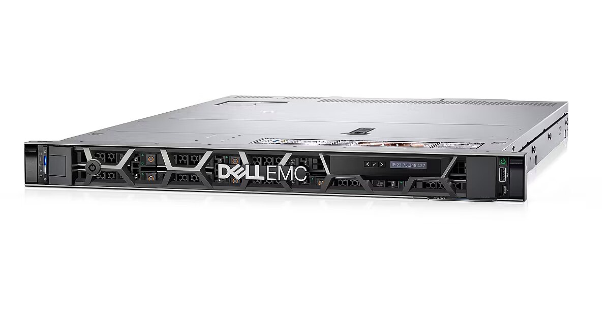 Dell PowerEdge R450 Rack (1U), Intel Xeon, Silver 4314, 2.4 GHz, 24 MB