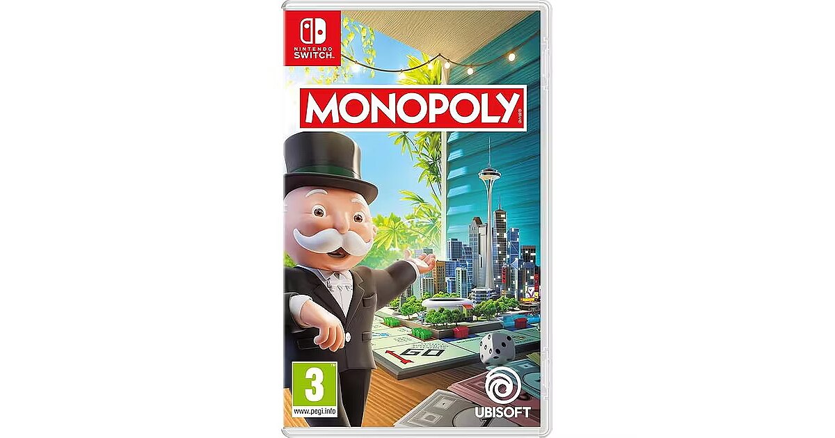 Ubisoft Monopoly, Nintendo Switch Game (3307216292418)
