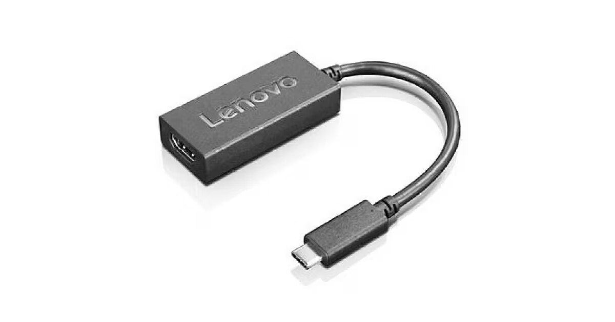 Lenovo DisplayPort to HDMI 2.0b Adapter (4X90R61023)