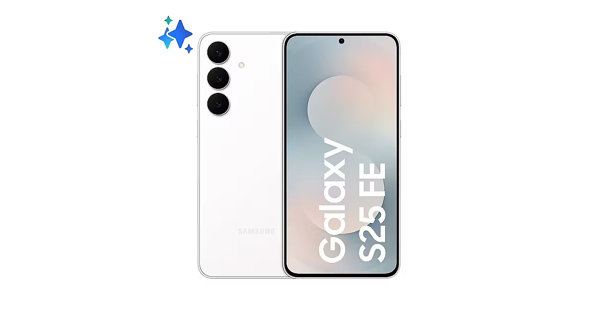 Samsung Galaxy S25 FE, 8GB/256GB, White (SM-S731BZWGEUE)