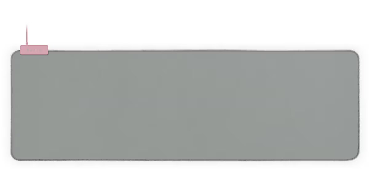Pink Razer Goliathus Razer Goliathus Extended Chroma, Grey/Pink (RZ02-02500316-R3M1)