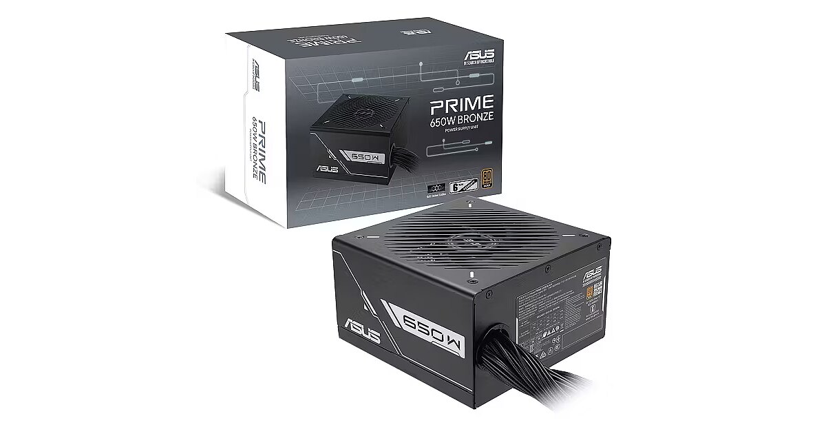 Asus Prime 650B, 650W, 80PLUS Bronze (90YE00Y1-B0NA00)