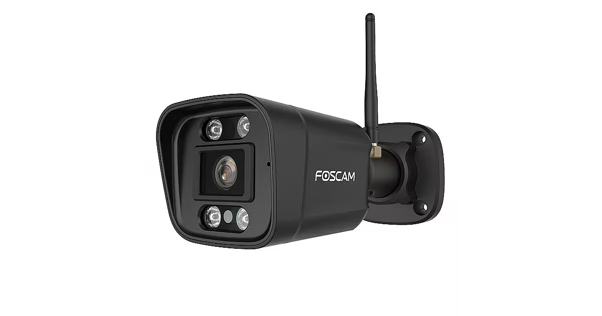 Foscam V5P, 1728p, 5MP, Smart Motion Detection, Sirene, Black (V5PB)